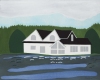 House On Bow Lake, New Hampshire